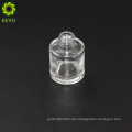 Transparente kleine Glas dicken Boden runden unteren leeren Nagellack Flasche Caps Container